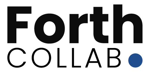 Logo forthcollab rouen, graphiste et webdesigner, realisation video photographie